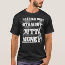 Zoek naar kassier tshirts Geld