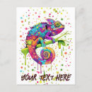 Recherche de chameleon cartes postales Animaux