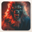 Recherche de loup garou dessous de verres Effrayant
