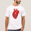 Zoek naar anatomisch hart tshirts Hartillustratie