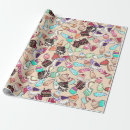 Recherche de motif de caniche papier cadeau Anniversaire