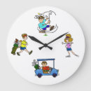 Recherche de golfeur horloges Drôle