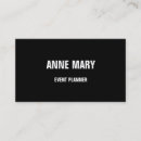 Recherche de mariage noir et blanc cartes visite Toute personne