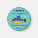 Recherche de sous marin magnets Anniversaire