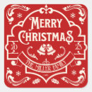 Recherche de xmas autocollants Vacances heureuses