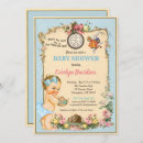 Recherche de tea party baby shower fille invitations Sip and see
