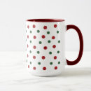 Zoek naar groene stippen mokken Kerstmis