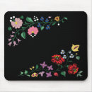 Recherche de broderie tapis souris Floral