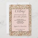 Recherche de leopard print invitations Rose
