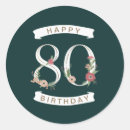 Zoek naar tachtigste verjaardag stickers 80e
