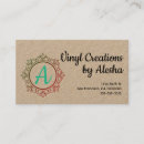 Recherche de mandala coloré cartes visite Simple