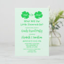 Recherche de shamrock invitations Vert