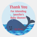 Recherche de baby shower baleine autocollants Bébé