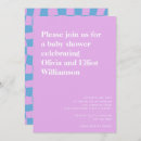 Recherche de lavender baby shower invitations Mignon