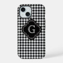 Recherche de houndstooth iphone coques Moderne