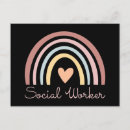 Recherche de travailleurs cartes postales Futur travailleur social