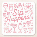 Recherche de humour vin de dessous de verres Parti