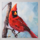Recherche de cardinal rouge art Nature