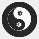 Zoek naar zwart witte honden stickers Poten