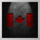 Zoek naar de canadese vlag posters Grunge