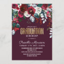Recherche de rouge et ivoire invitations Feuille d'or