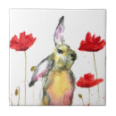Recherche de lapin sauvage carreaux Aquarelle