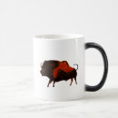 Recherche de bison tasses Peinture