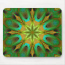 Recherche de mandala vert tapis souris Kaléidoscope