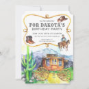 Recherche de bottes occidentales invitations Aquarelle