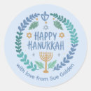Recherche de menorah autocollants Juif
