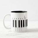 Recherche de piano tasses Notes de musique