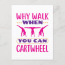 Recherche de gymnaste fille cartes postales Mignon