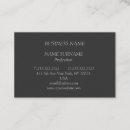 Recherche de presentation cartes visite Minimaliste