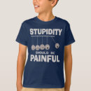 Recherche de douloureux tshirts Stupide