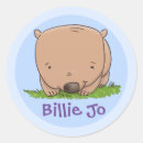 Recherche de wombats autocollants Mignon