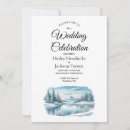 Recherche de winter mariage invitations Forêt de pins