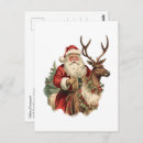 Recherche de combinaison cartes postales Santa claus