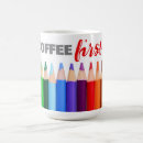 Recherche de de crayon de couleur tasses Coloré