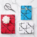 Recherche de bâton de hockey papier cadeau Noël