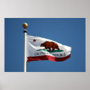 Recherche de drapeau de la californie posters État