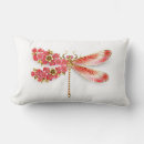 Recherche de fleurs de sakura coussins Rouge