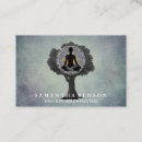 Recherche de pose yoga yoga cartes visite Élégant