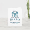 Recherche de bébé bienvenu invitations Bleu