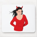Recherche de diable rouge tapis souris Démon