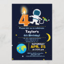 Recherche de de vaisseau spatial anniversaire invitations Parti