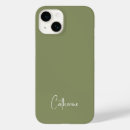 Recherche de chasseurs iphone coques Vert