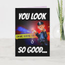 Recherche de policiers anniversaire cartes Police