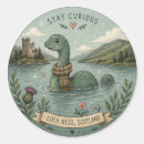 Recherche de nessie autocollants Monstre