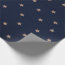 Recherche de ciel bleu foncé papier cadeau Étoile