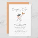 Recherche de paris baby shower invitations Bonjour bebe